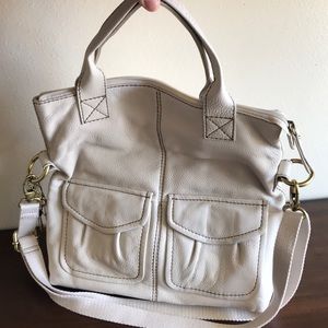 Brand new off white Fossil Bag!